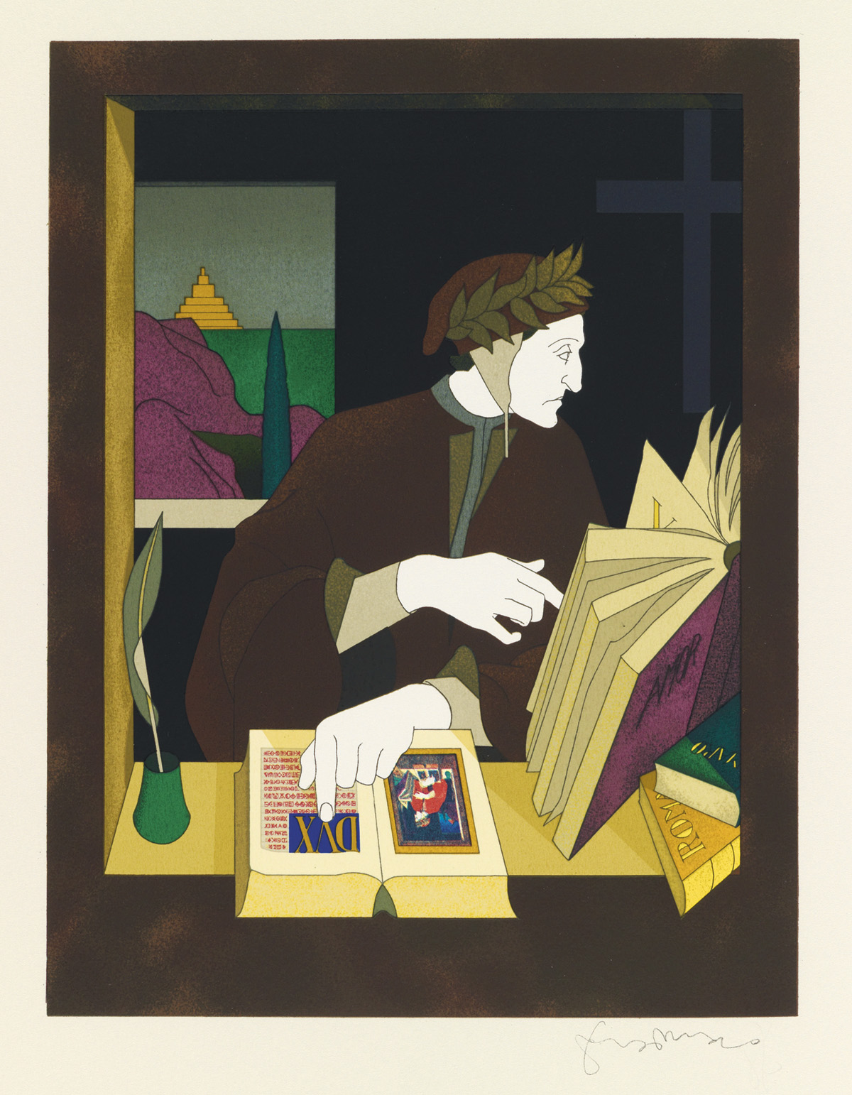 PHILLIPS, TOM. The Divine Comedy of Dante Alighieri, Inferno/Auctiondaily