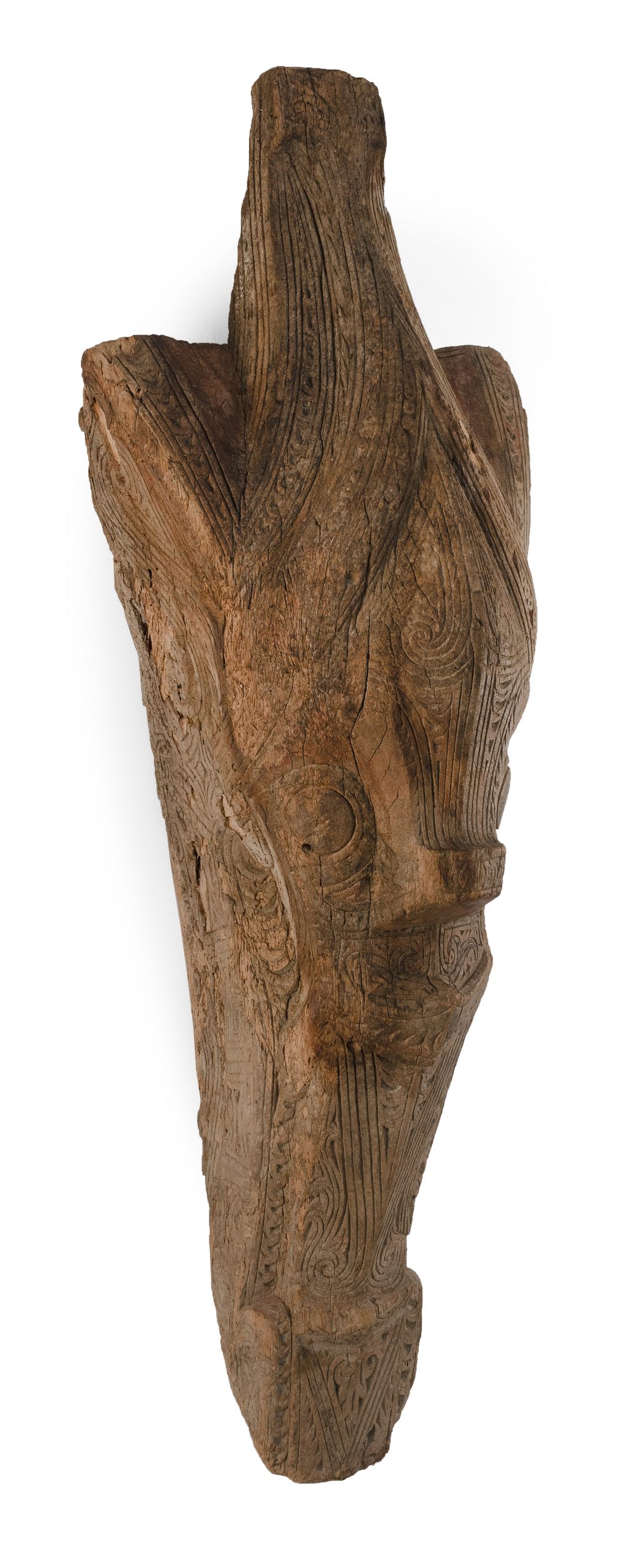 POLYNESIAN CARVED WOODEN WALL HANGING
