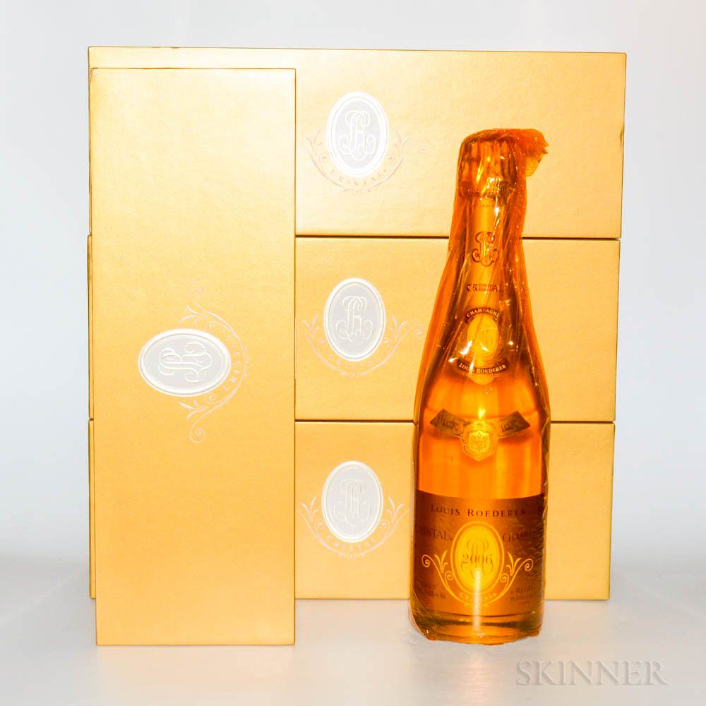 Louis Roederer Cristal 2006, 4 bottles/Auctiondaily