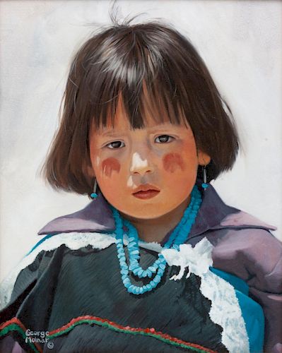George Molnar (American, b. 1953) Pueblo Half Pint/Auctiondaily