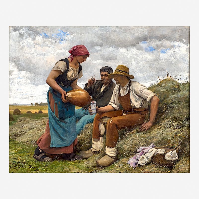 Julien Dupré (French, 1851-1910)/Auctiondaily