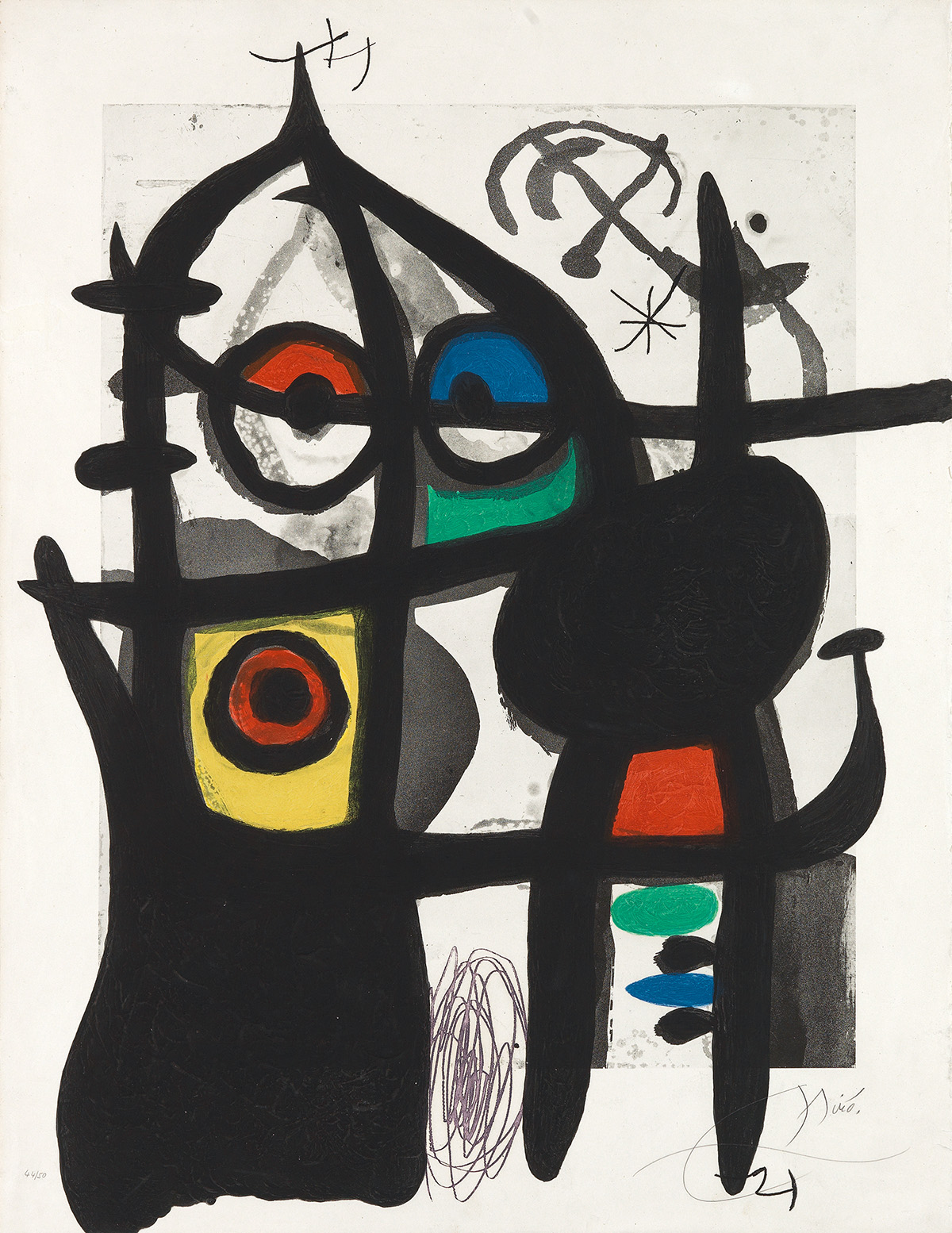 Joan Miró La Captive.