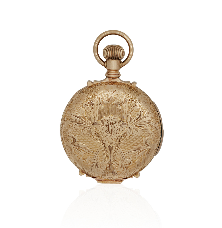 Swiss 14k Gold Automation Repeater Pocket Watch