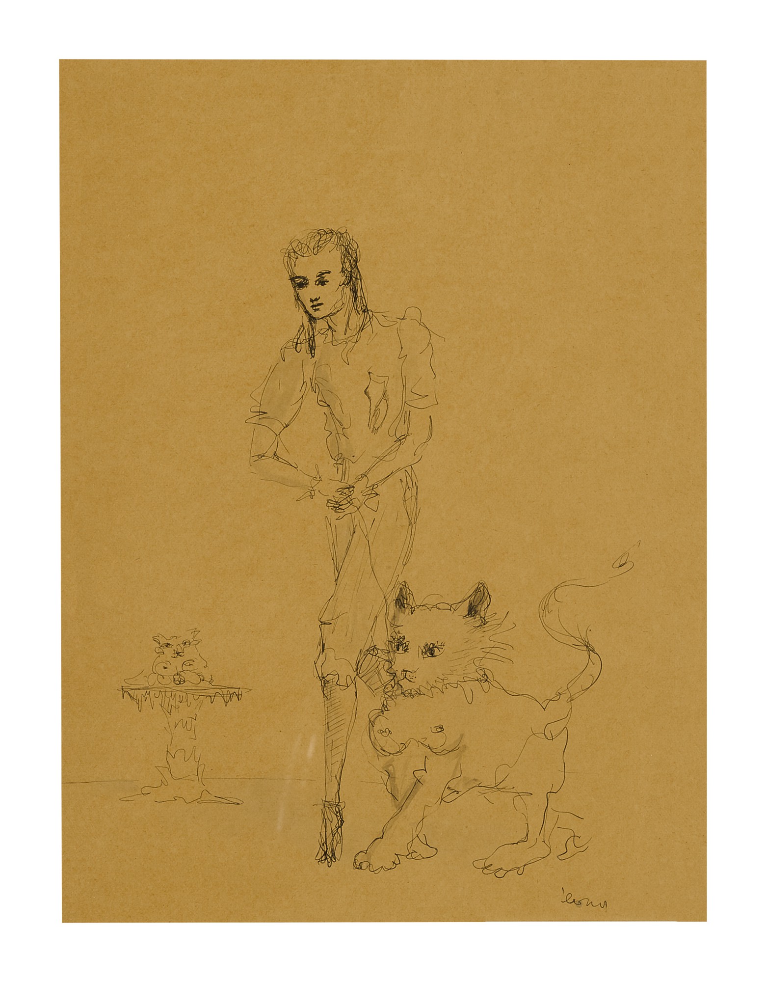 LEONOR FINISHED | WOMAN WITH SPHINX