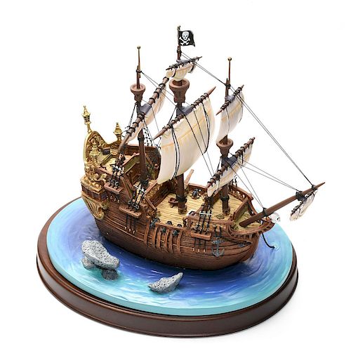 DISNEY CLASSICS PETER PAN SCULPTURE, THE JOLLY ROGER