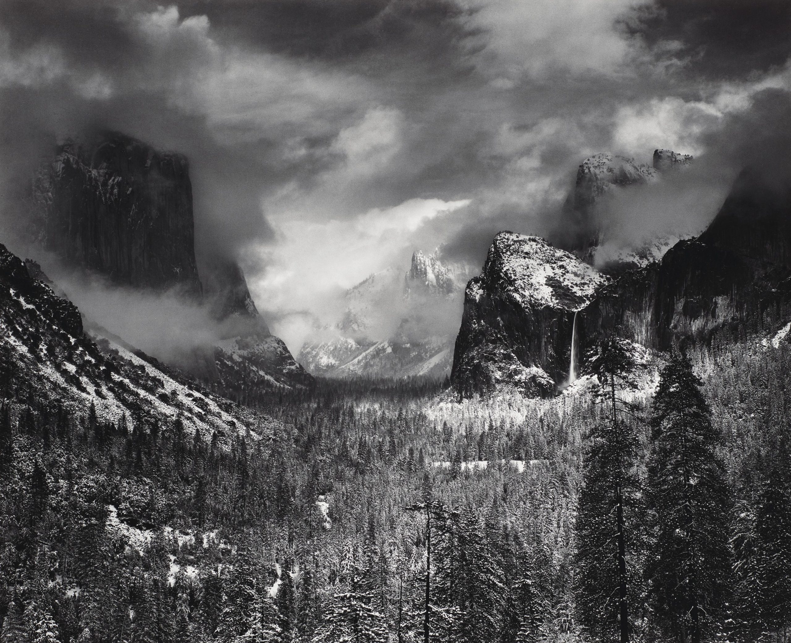 ANSEL ADAMS (1902–1984) Mount Williamson, Sierra Nevada, from Manzanar, California, 1944