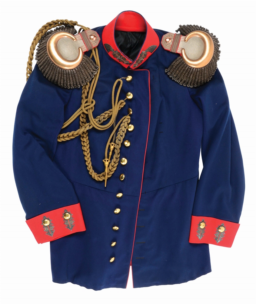 IMPERIAL GERMAN WUERTTEMBERG GENERALMAJOR DRESS TUNIC.