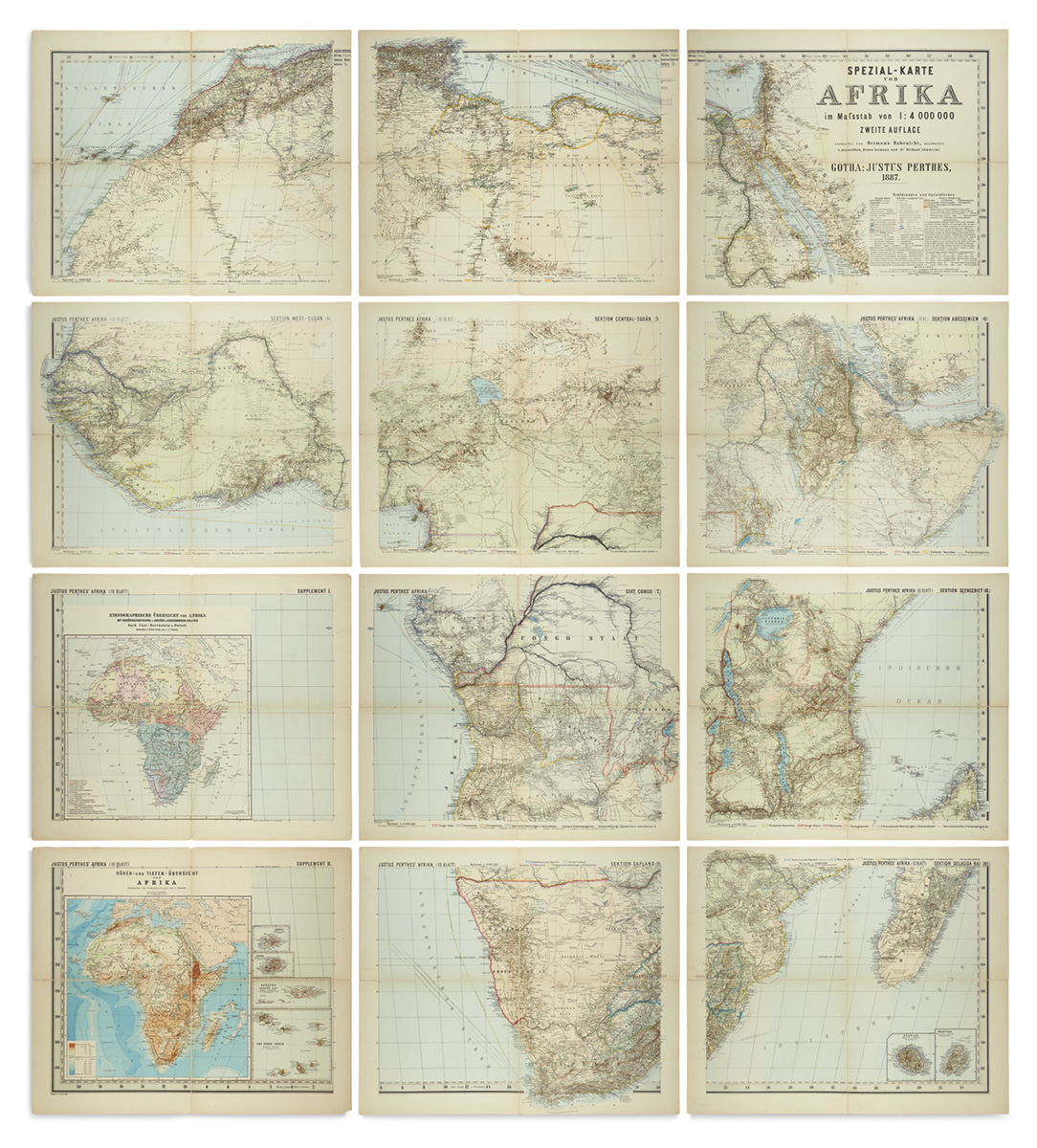 Maps & Atlases, Natural History & Color Plate Books