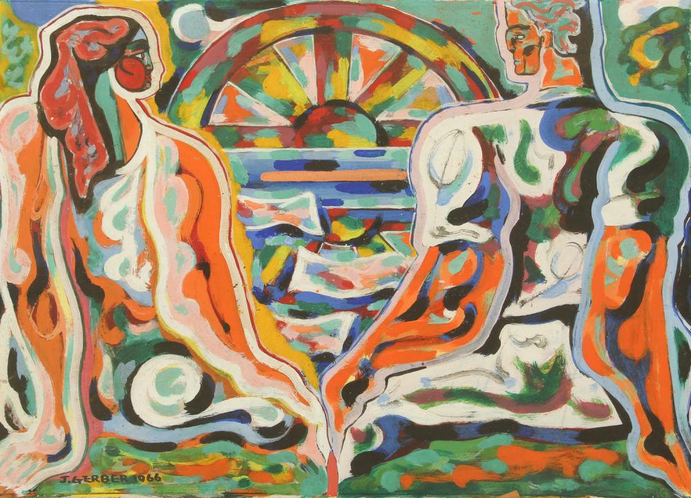 4 ARTISTS | SYBIL GIBSON, JIM BLOOM, GEORGE COLIN, JACK GERBER