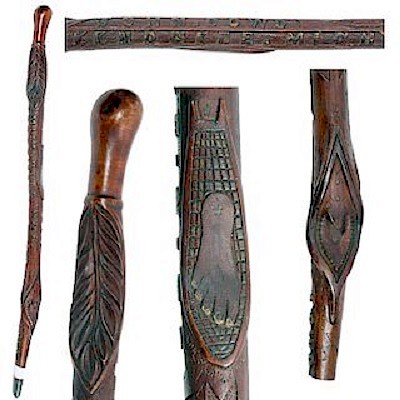 Antique Canes December Kimball Sterling