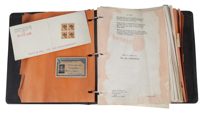 THE TEN COMMANDMENTS WORKING SCRIPT