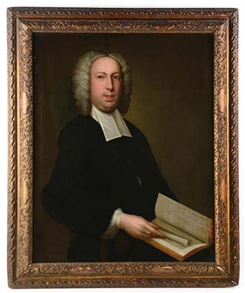 PORTRAIT OF NATHANIEL HENCHMAN BY JOHN SMIBERT