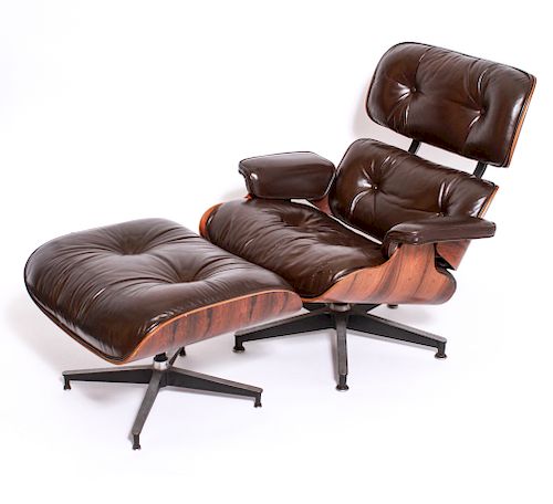 Eames Herman Miller Lounge Chair & Ottoman