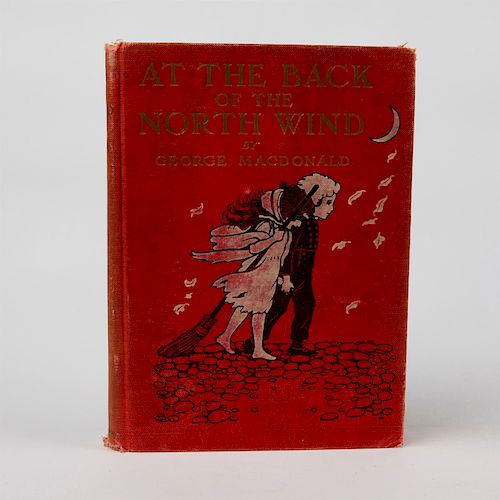 AT THE BACK OF THE NORTH WIND BOOK BY GEORGE MACDONALD