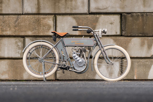 1910 Harley-Davidson 30ci Model 6A Single