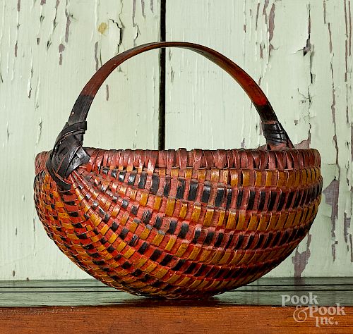 Painted god's-eye basket