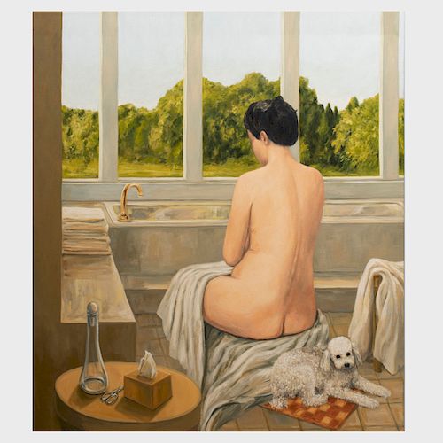 Enrique Cantú Montemayor (b. 1952) La Bañista