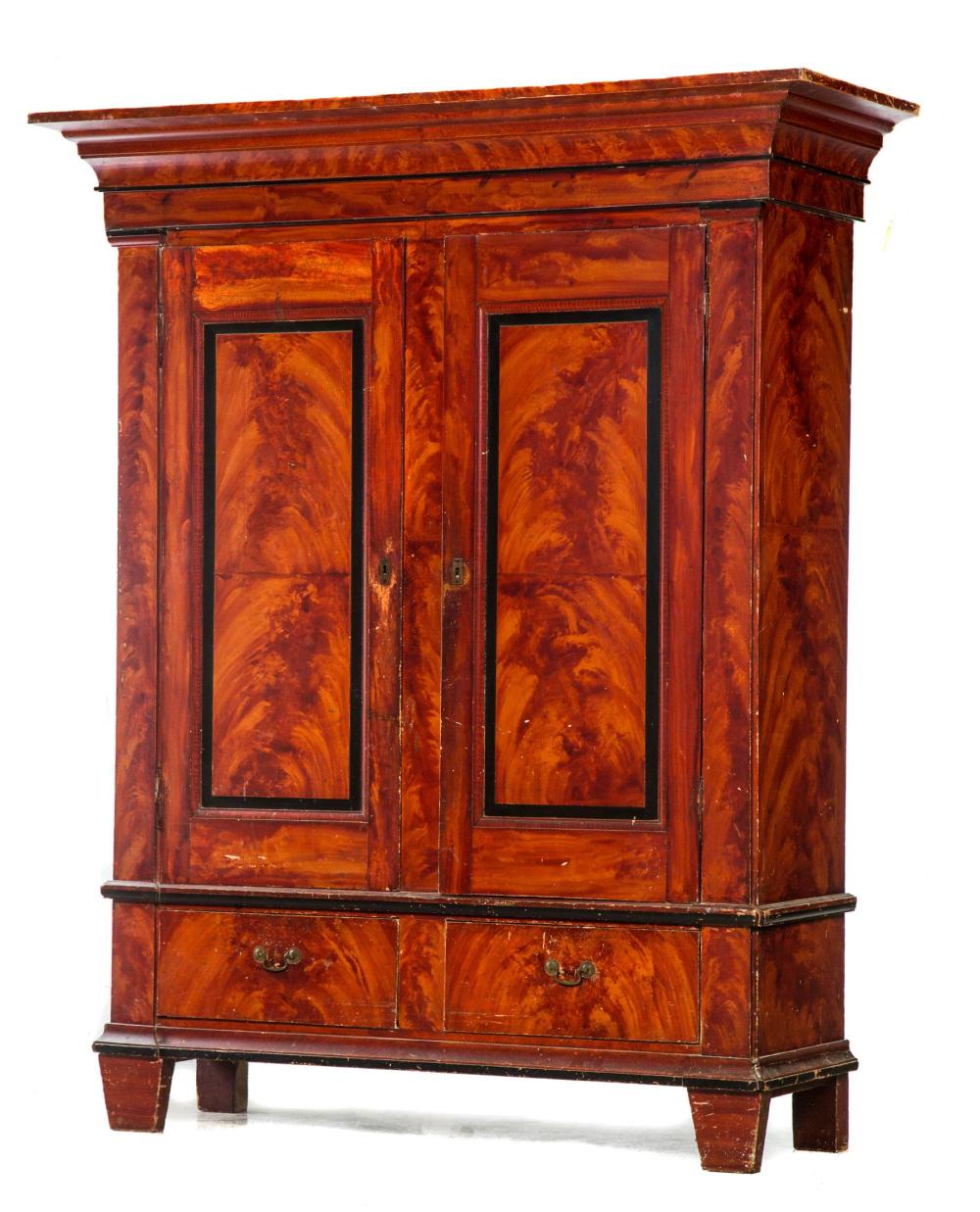 OHIO DECORATED SCHRANK