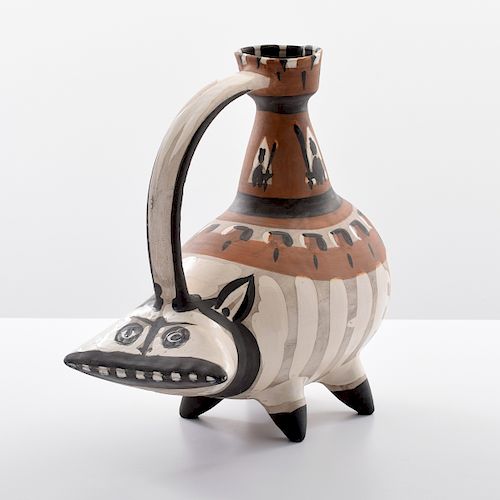 Monumental Pablo Picasso Tarasque Jug-Vessel (A.R. 247)