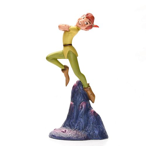 DISNEY CLASSICS FIGURINE, PETER PAN, CERTIFICATE & BOX