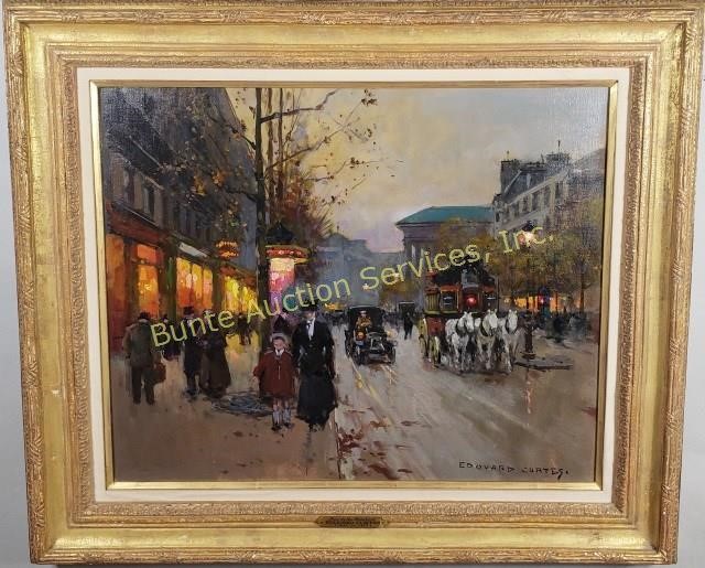 EDOUARD CORTES ORIGINAL OIL PAINTING