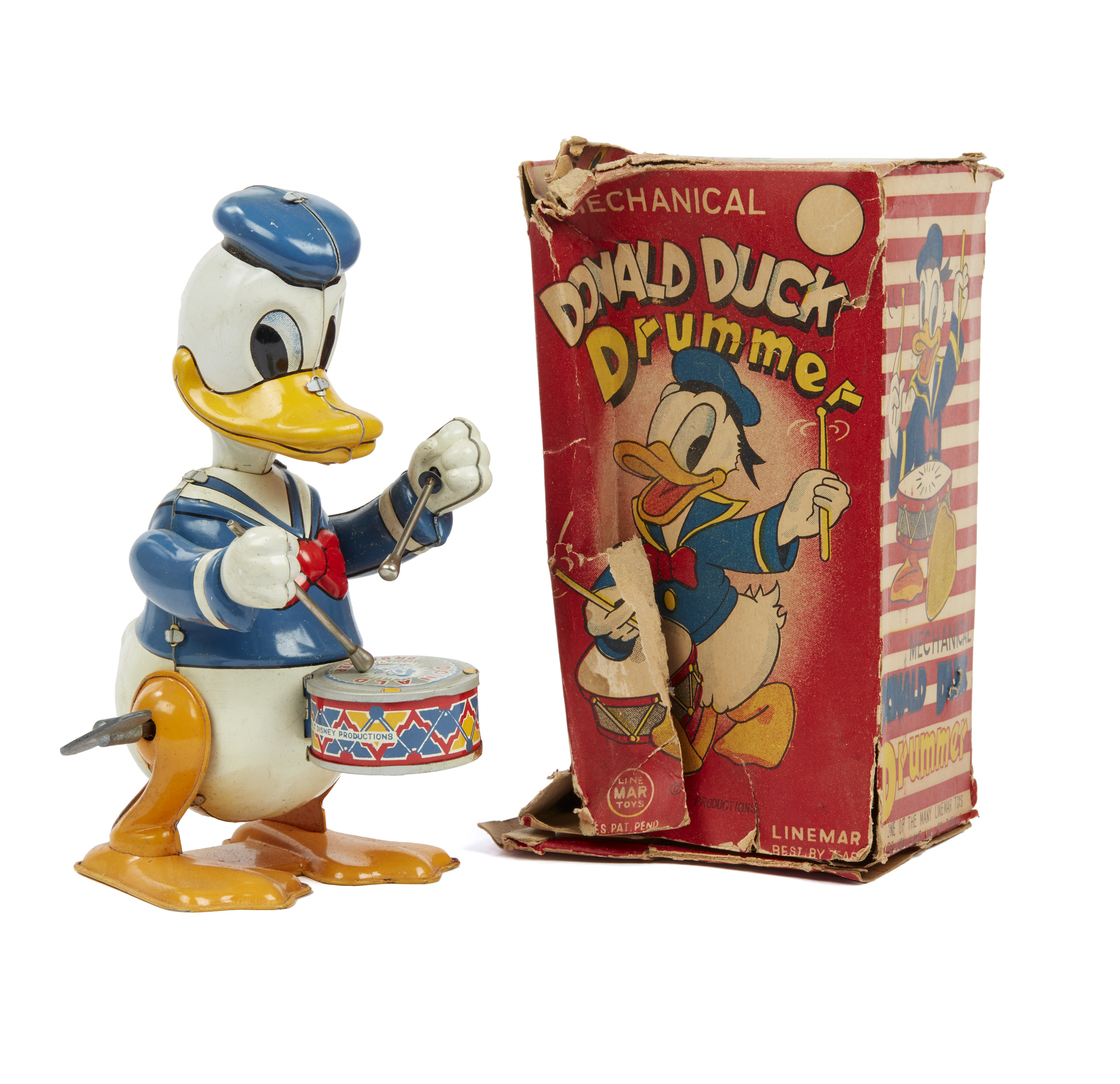 Donald Duck Drummer