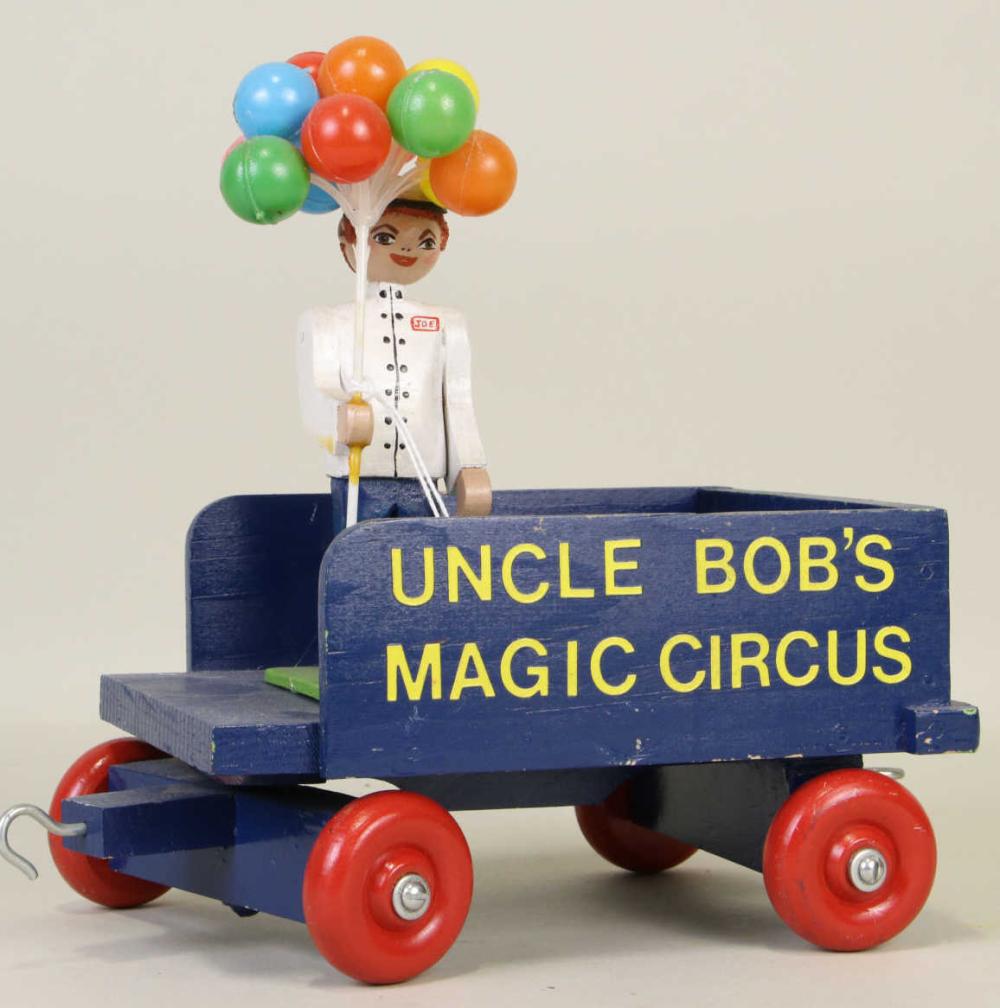 UNCLE BOB'S MAGIC CIRCUS TRAIN CAR