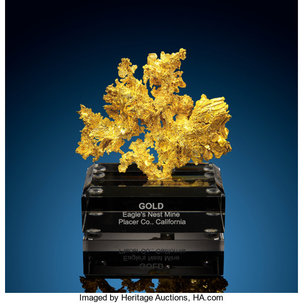 Crystallized Gold. Eagle's Nest Mine (Mystery Wind Mine).