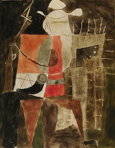 Roy Lichtenstein watercolor