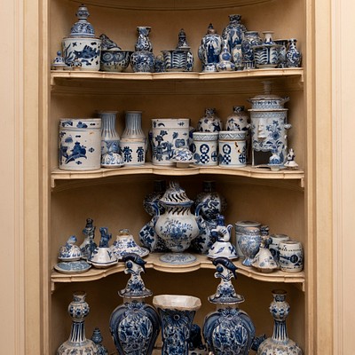 Ceramics from The Collection of Mario Buatta Stair