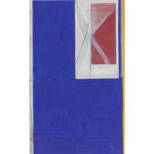 Richard Diebenkorn. Blue from The Ocean Park Series, 1984. Estimate $20,000-30,000