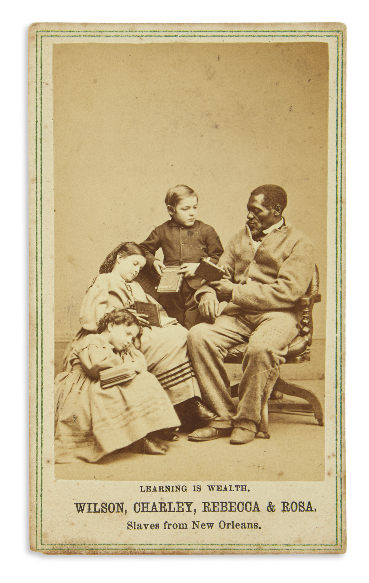 (SLAVERY AND ABOLITION.) Paxson, Charles