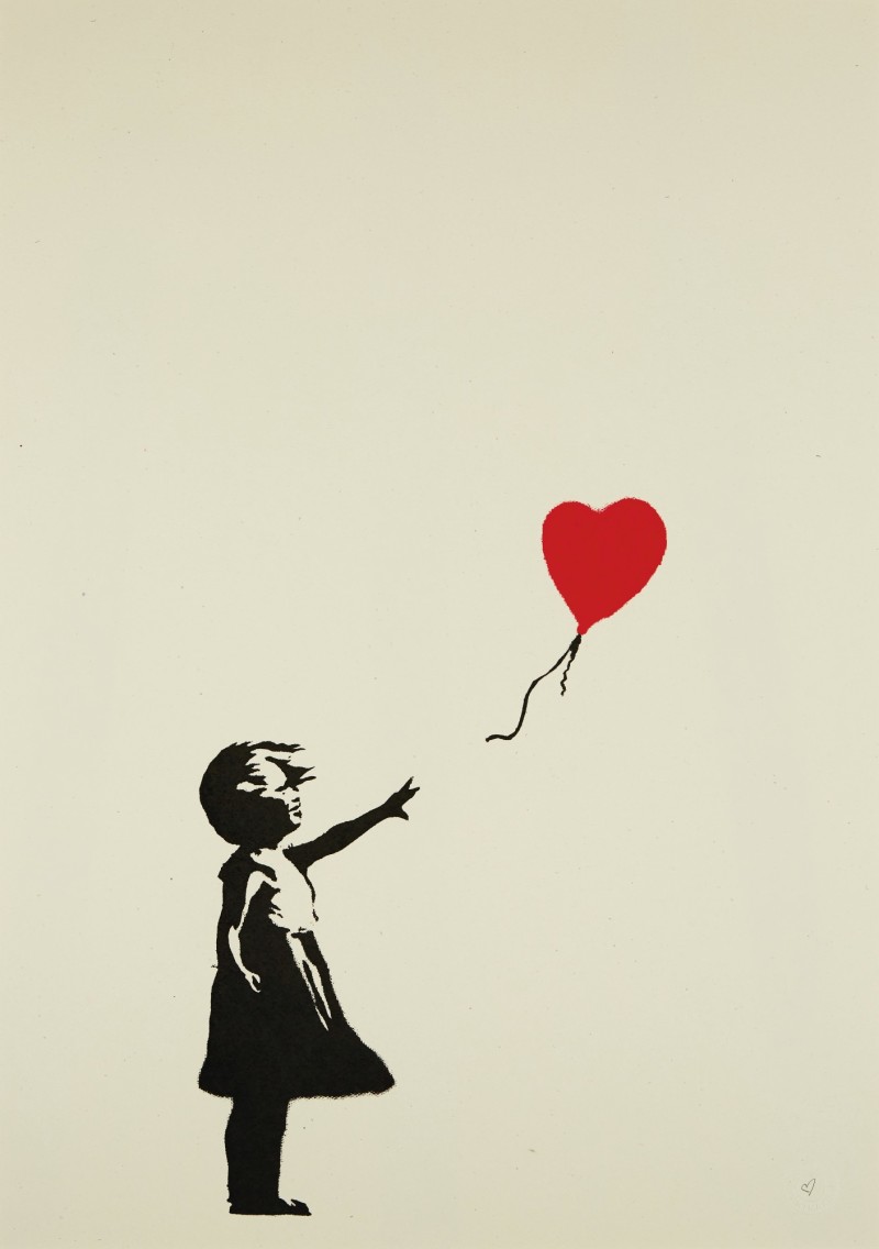 BANKSY- GIRL WITH BALLOON