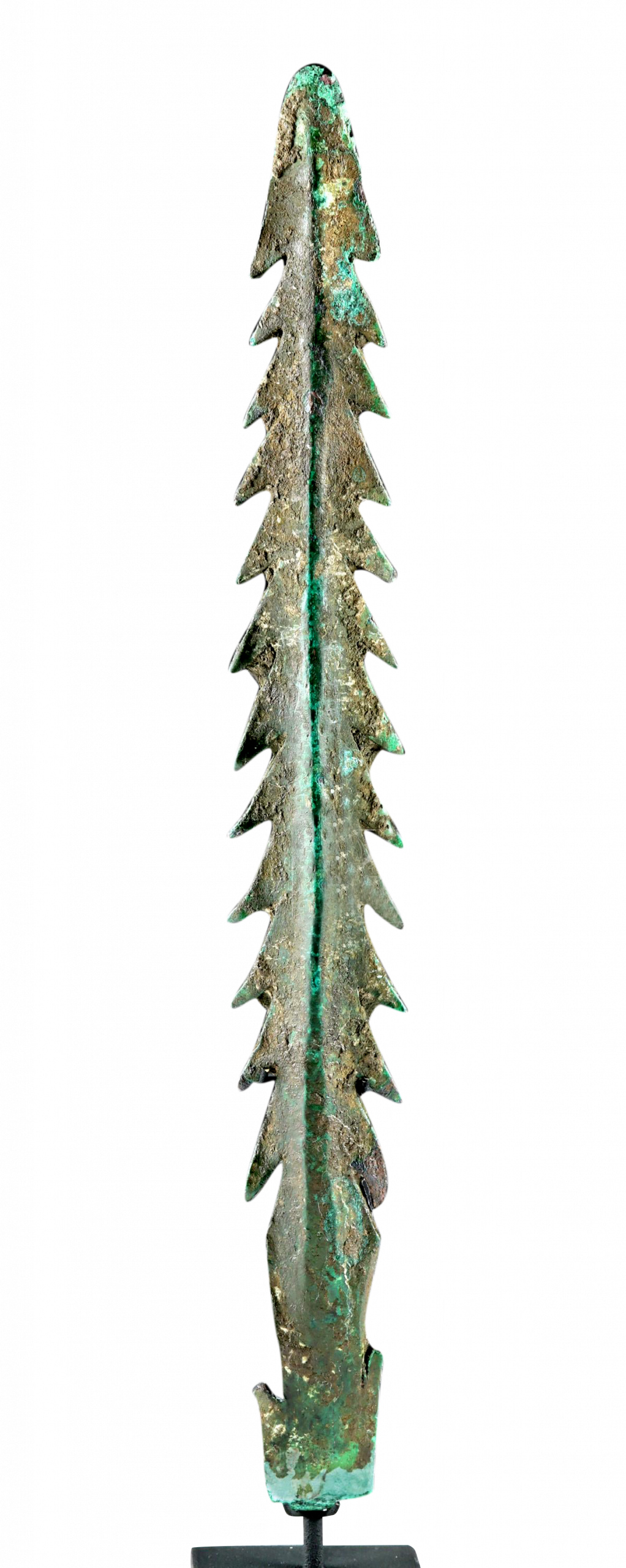 Indian Gangetic Copper Hoard Spear / Harpoon Tip