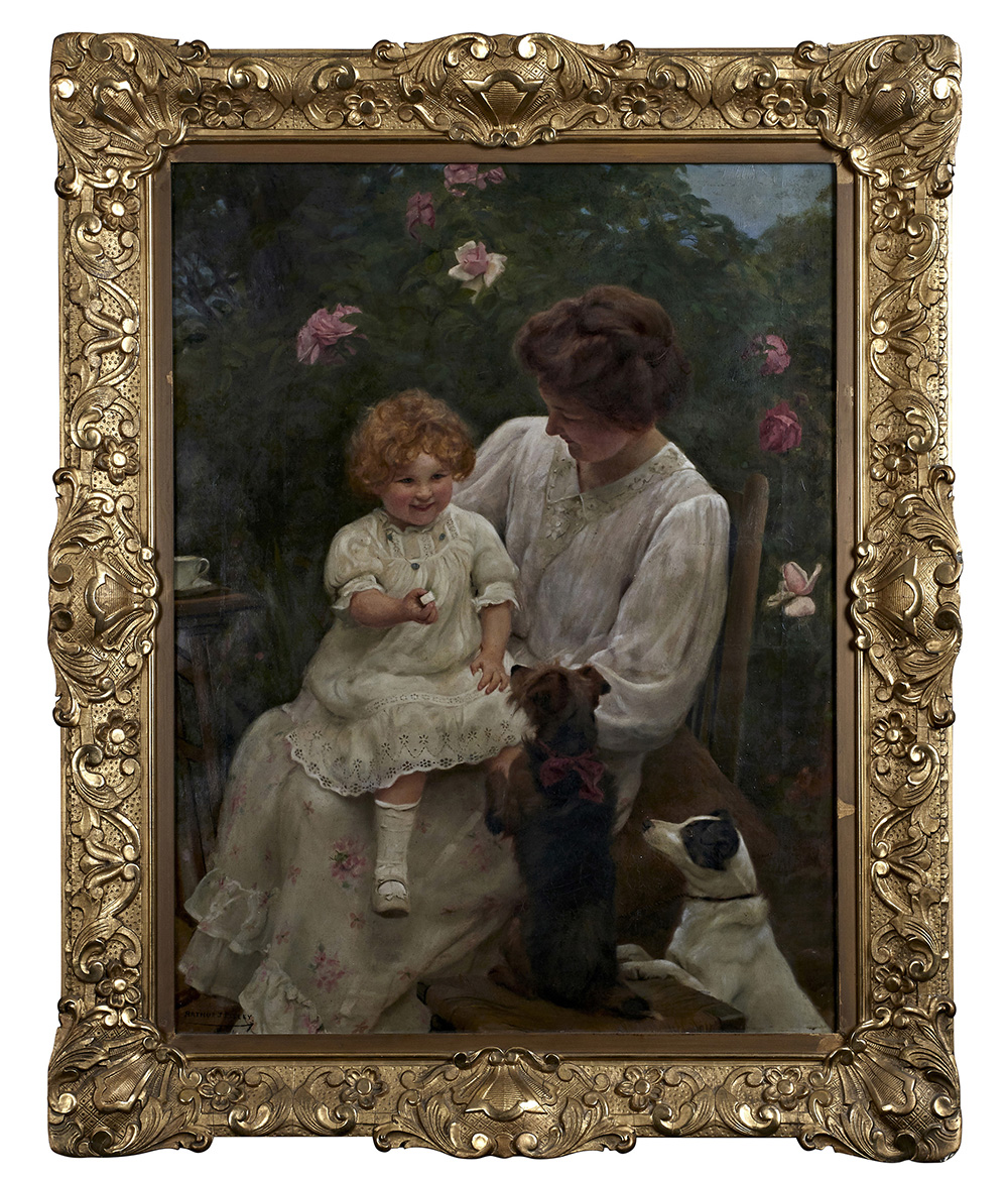 Arthur J. Elsley Painting