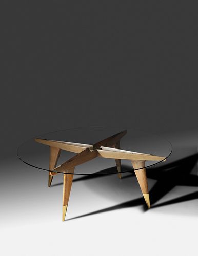 Gio Ponti (Italian, 1891-1979) Coffee Table, Singer & Sons, Italy c. 1950