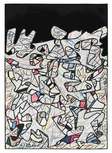 Jean Dubuffet (French, 1901-1985) Paysage, 1974