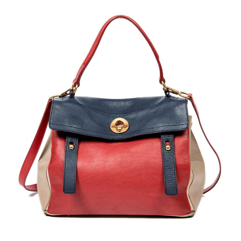 Yves Saint Laurent Tri-Colour Muse 2 Satchel Bag