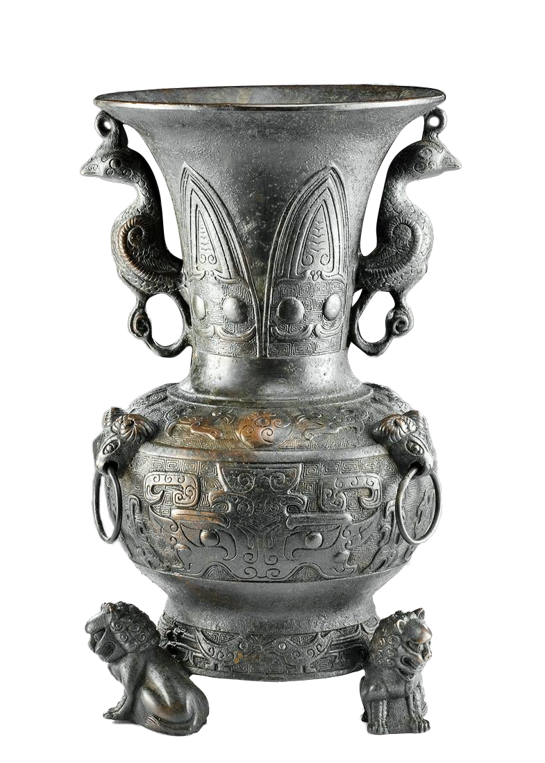 Early 20th C. Chinese Bronze Vase - Shang Style