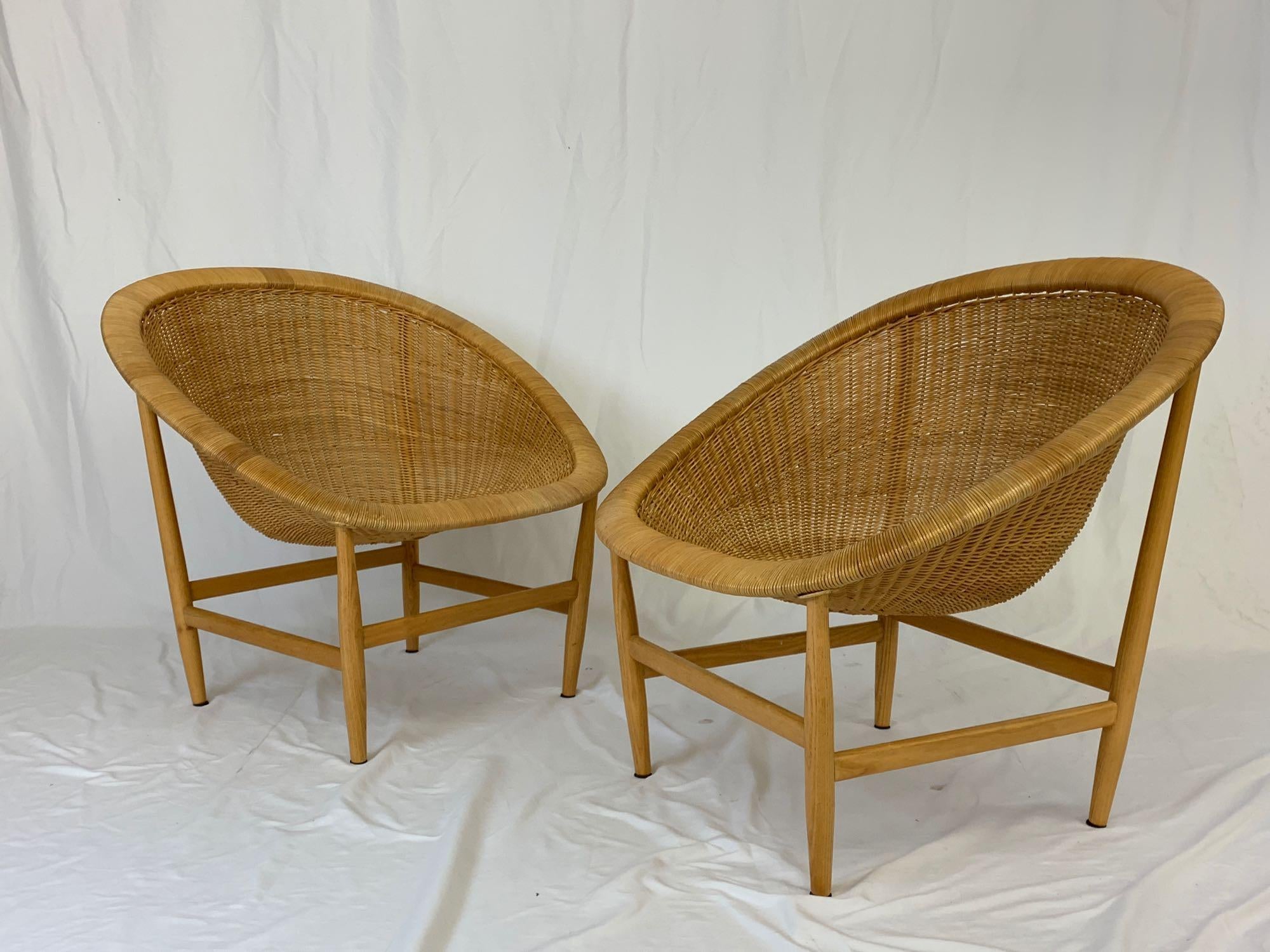 Pair of Nanna Ditzel Lounge Chairs