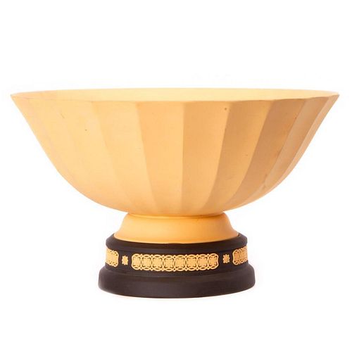 Wedgwood Yellow Jasperware Vase