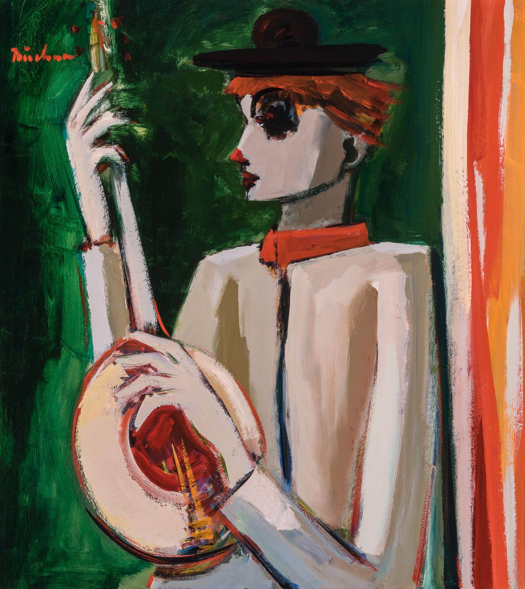 Carl Adolph Buchner South African, 1921-2003 Untitled (Musician)