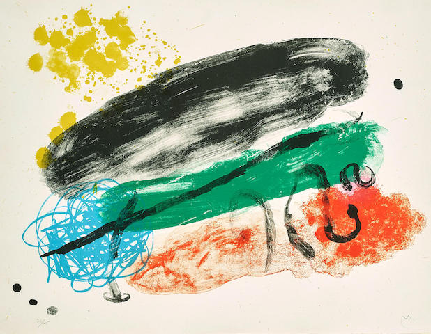 JOAN MIRÓ (1893-1983) Plate 16, from Album 19