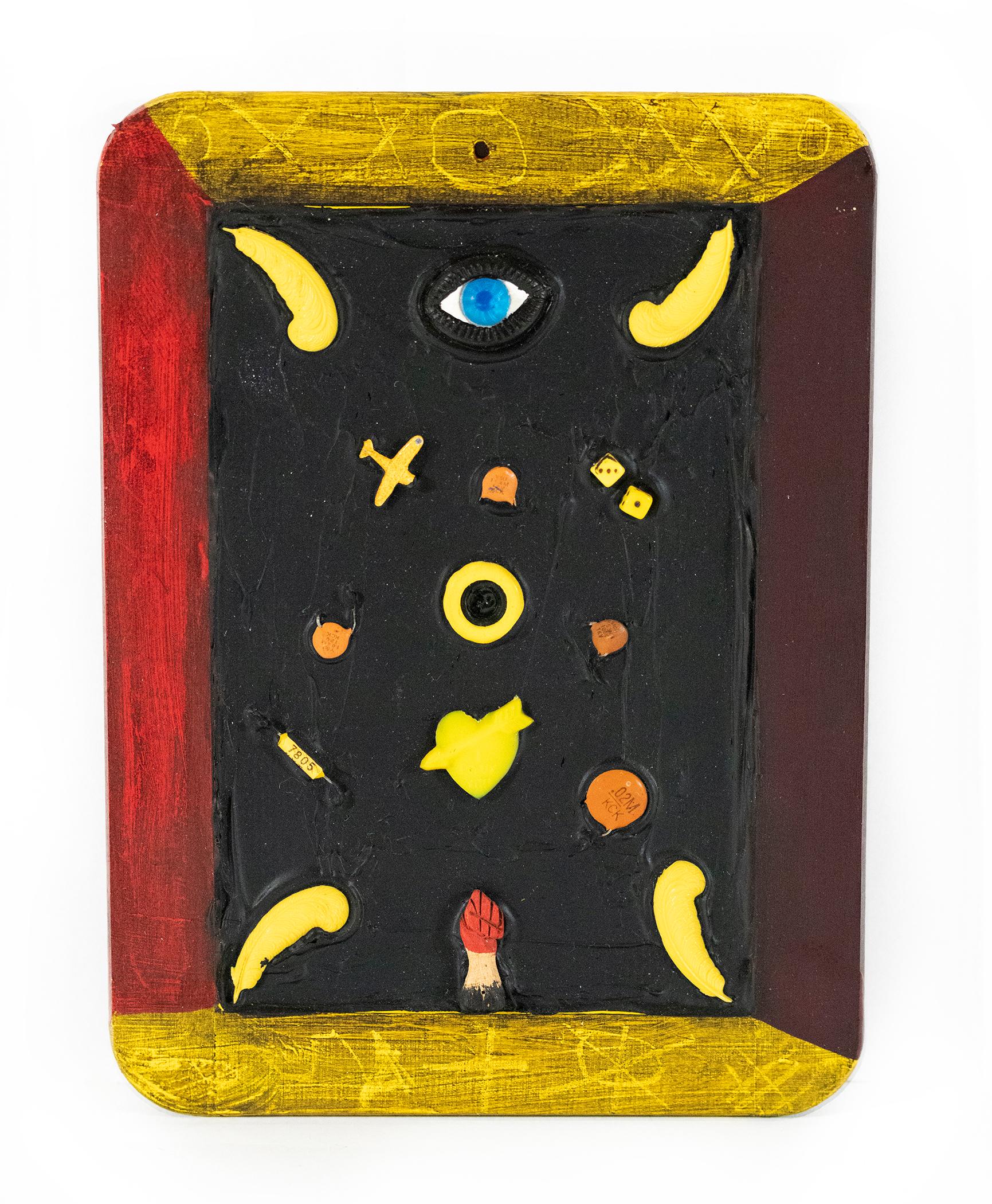 Betye Saar, b. 1926, Hoo Doo #7, mixed media