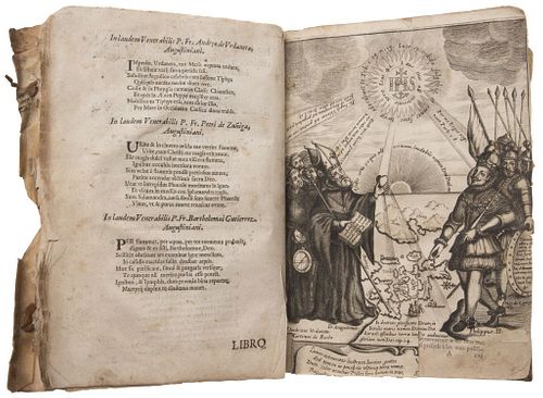 San Agustín, Gaspar de. Conquests of the Philippine Islands. Madrid- Printing of Manuel Ruiz de Murga, 1698