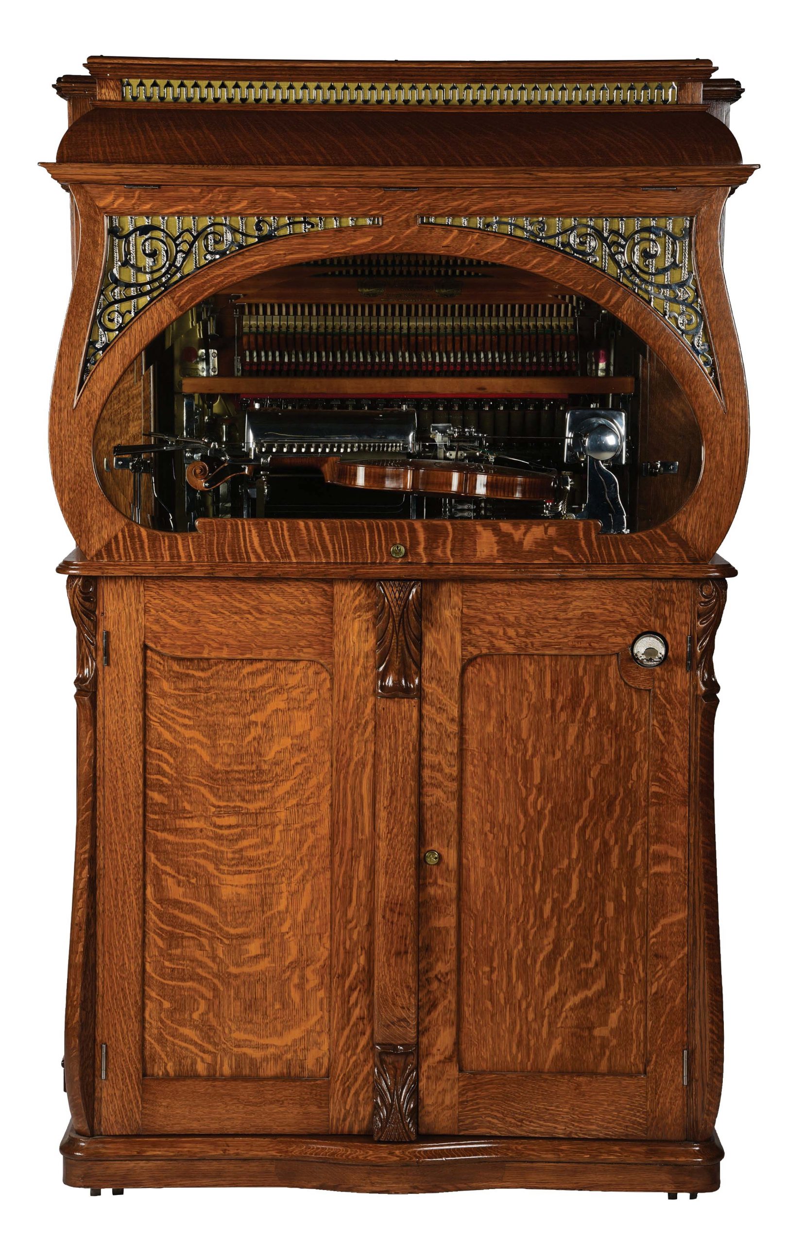 Mills Novelty Co. Magnificent Bow-front Violino Virtuoso.