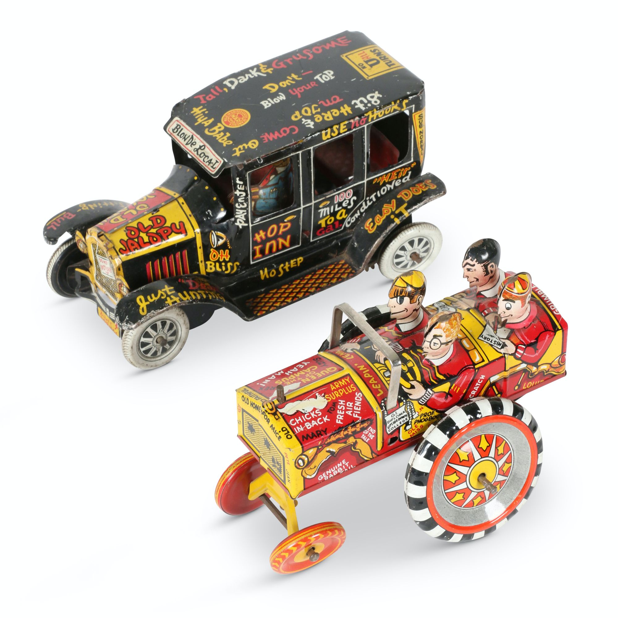 Marx Tin Litho Campus Car Toys
