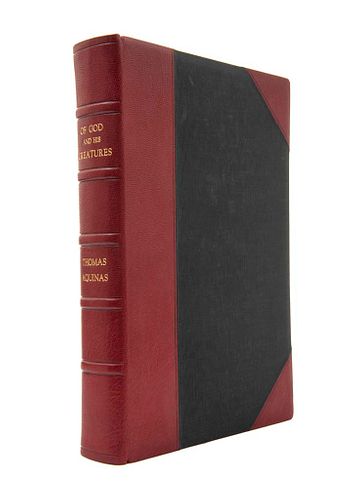 Aquinas, Thomas. Of God and his Creatures. Westminster, Maryland- The Carroll Press, 1950