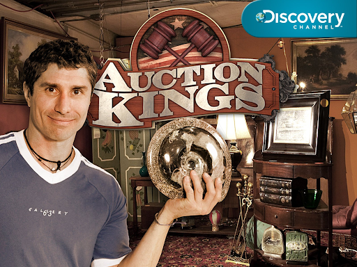 Auction Kings and Paul Brown. Photo by the Discovery Channel.