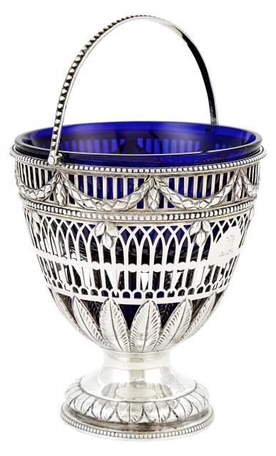 Royal Interest- George III Sterling Silver Sugar Vase